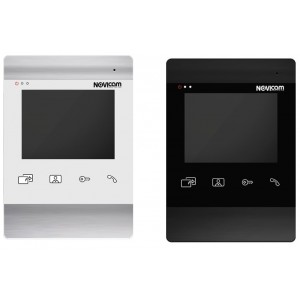 Видеодомофон NOVIcam MAGIC 4 HD  (белый ,черный)