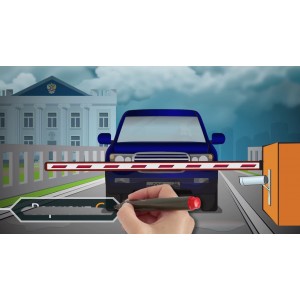 Авто-СКУД ESMART высоконагруженных КПП и платных парковок (криптозащита)